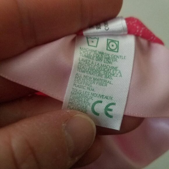 Disney Baby Pink Minnie Mouse Lovey Plush Baby Toy Kids Preferred Polka Dots - Picture 6 of 7